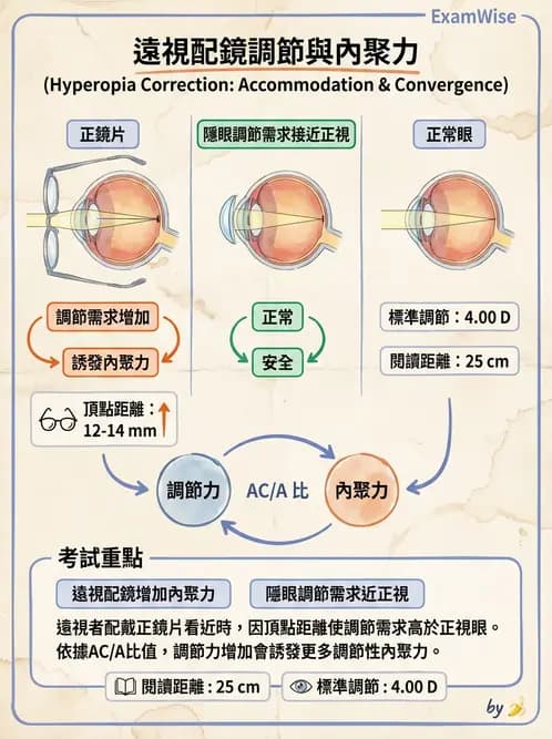 驗光師 - 景深、加入度與老花矯正 - AI 圖文解析預覽