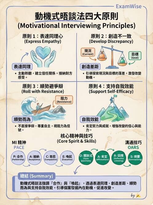 護理師 - 心理治療與團體治療 - AI 圖文解析預覽