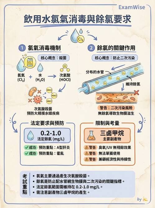 護理師 - 環境衛生與護理 - AI 圖文解析預覽