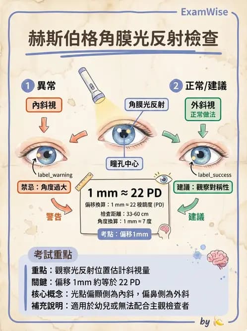 驗光師 - 斜視 - AI 圖文解析預覽