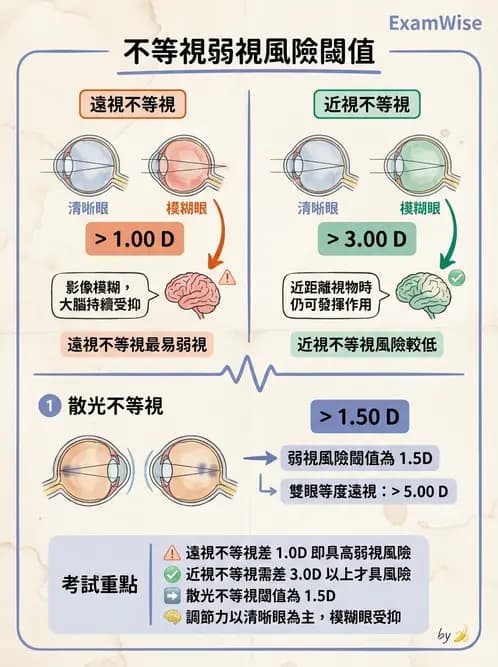 驗光師 - 弱視 - AI 圖文解析預覽