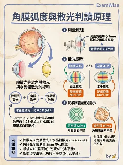 驗光師 - 裂隙燈與角膜弧度檢查 - AI 圖文解析預覽