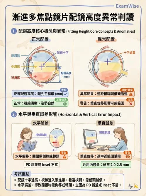 驗光師 - 漸進多焦點鏡片 - AI 圖文解析預覽