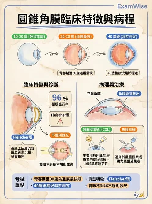驗光師 - 角膜退化疾病與眼表問題 - AI 圖文解析預覽