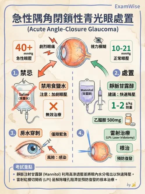 驗光師 - 青光眼診斷與治療 - AI 圖文解析預覽
