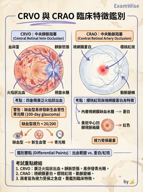 驗光師 - 眼循環系統 - AI 圖文解析預覽