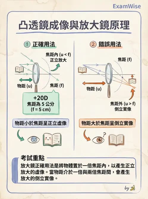驗光師 - 鏡片放大率、材質與特殊鏡片 - AI 圖文解析預覽