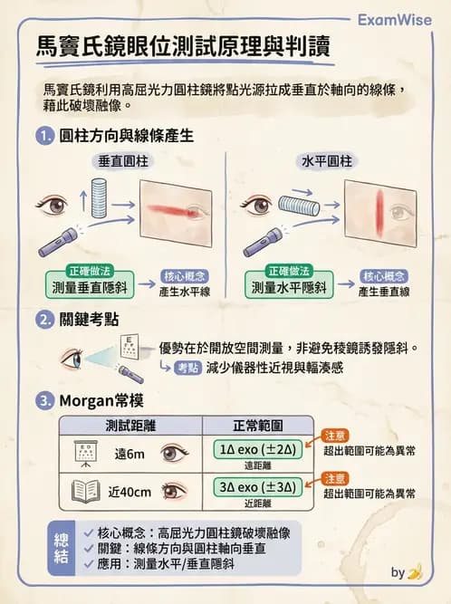 驗光師 - 隱斜位測量方法 - AI 圖文解析預覽