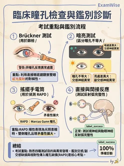 驗光師 - 眼外肌運動與眼位初步檢查 - AI 圖文解析預覽