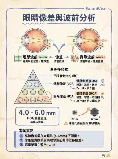 驗光師 - 屈光不正與近視遠視 - AI 圖文解析預覽