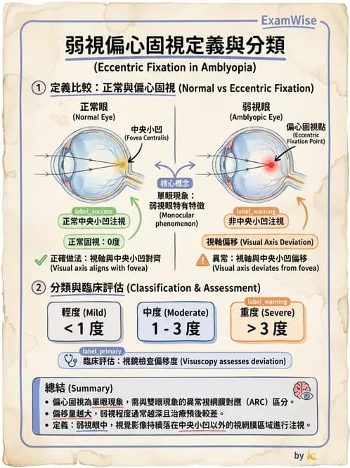 驗光師 - 弱視 - AI 圖文解析預覽