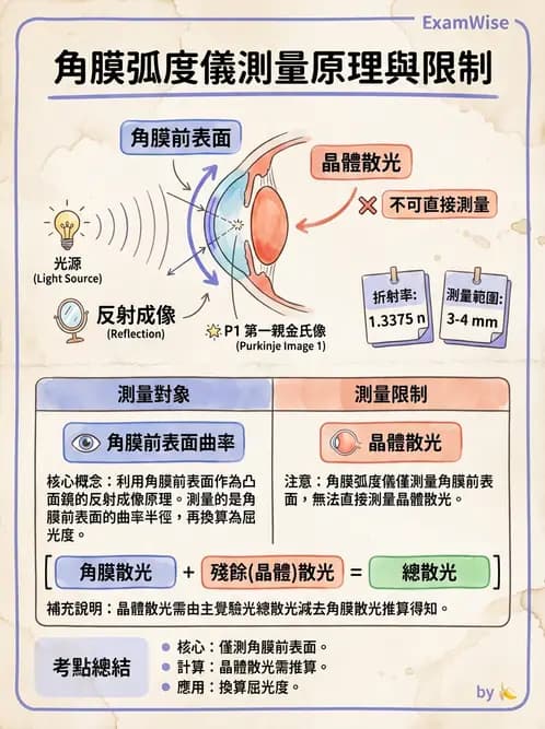 驗光師 - 裂隙燈與角膜弧度檢查 - AI 圖文解析預覽