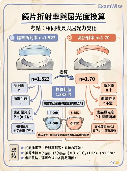 驗光師 - 鏡片鍍膜、偏光與染色 - AI 圖文解析預覽