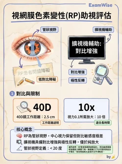 驗光師 - 低視力輔具臨床應用與選配 - AI 圖文解析預覽