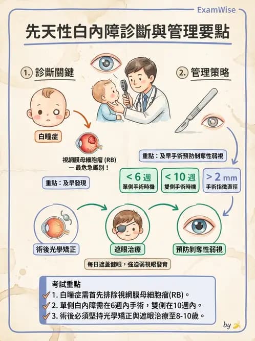 驗光師 - 水晶體疾病 - AI 圖文解析預覽