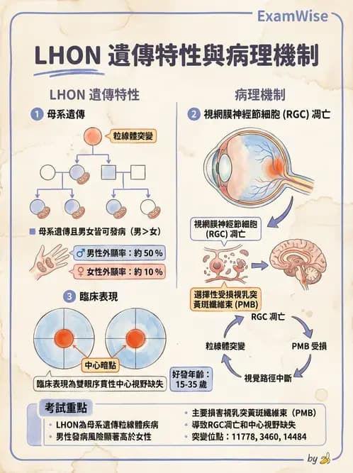 驗光師 - 老年性黃斑部及眼部退化疾病 - AI 圖文解析預覽