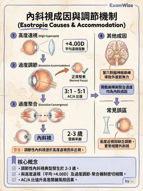 驗光師 - 斜弱視與神經眼科 - AI 圖文解析預覽