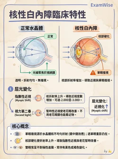 驗光師 - 水晶體疾病 - AI 圖文解析預覽