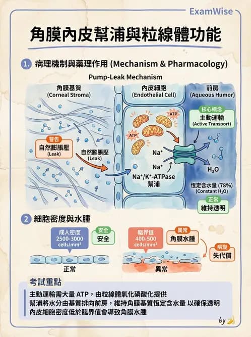 驗光師 - 眼球外層構造 - AI 圖文解析預覽