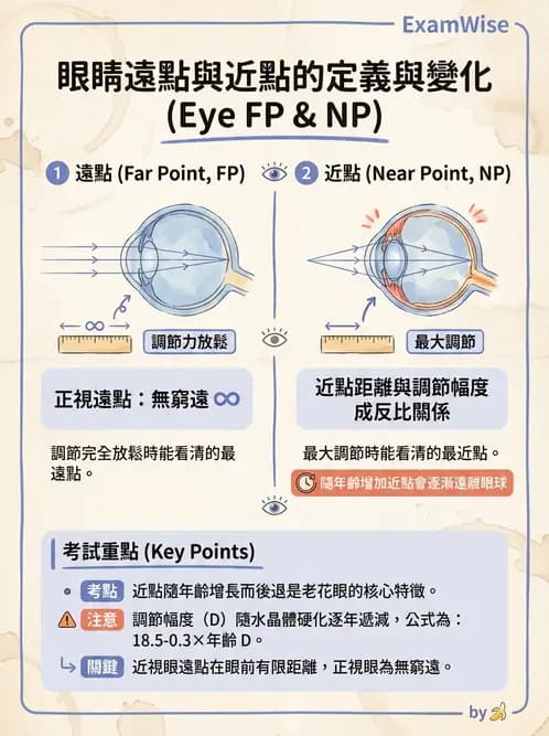 驗光師 - 景深、加入度與老花矯正 - AI 圖文解析預覽