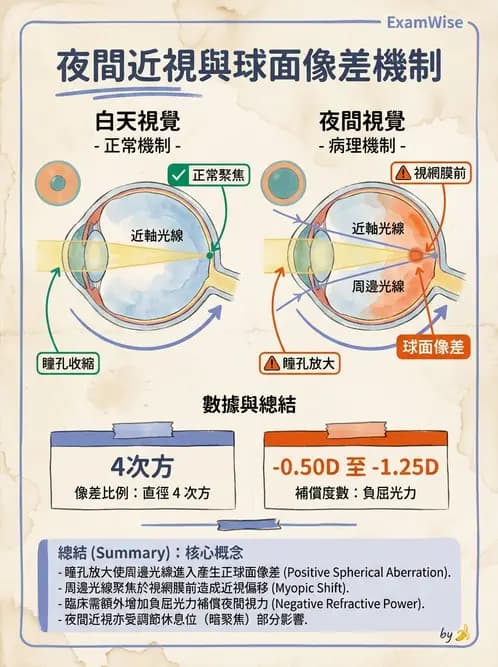 驗光師 - 幾何像差(球面像差、彗差與畸變) - AI 圖文解析預覽