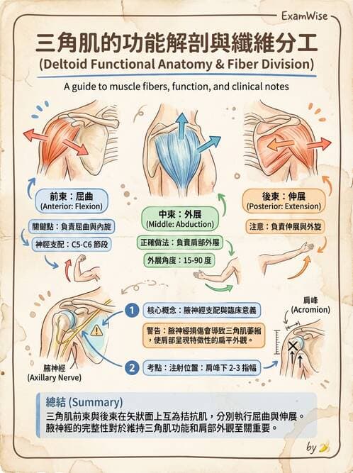 護理師 - 骨骼、肌肉系統 - AI 圖文解析預覽