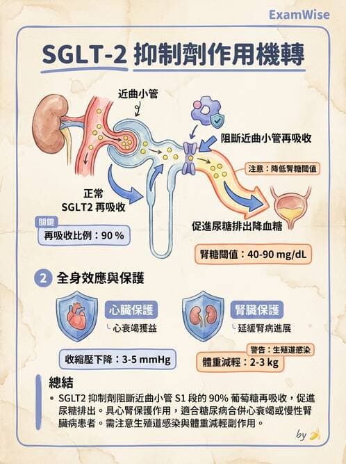 護理師 - 影響新陳代謝及內分泌功能藥物 - AI 圖文解析預覽