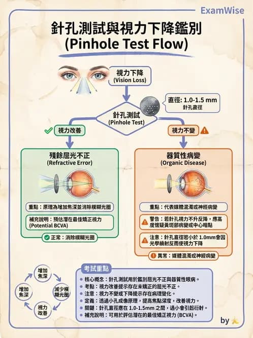 驗光師 - 視力檢查與視力值換算 - AI 圖文解析預覽