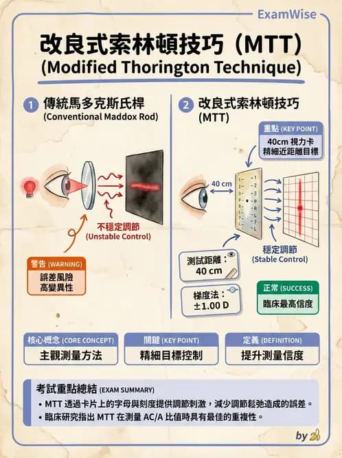 驗光師 - 隱斜位測量方法 - AI 圖文解析預覽