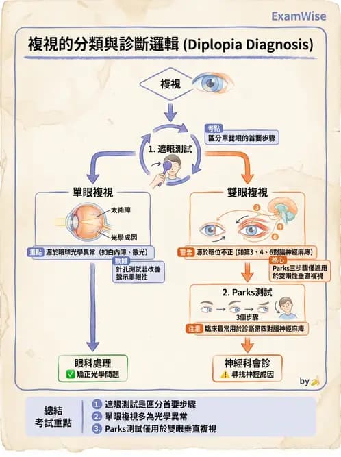 驗光師 - 稜鏡處方與垂直聚散處置 - AI 圖文解析預覽