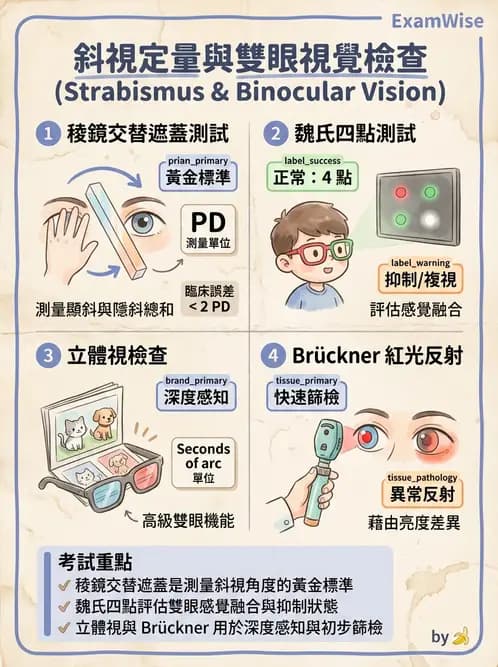 驗光師 - 斜視 - AI 圖文解析預覽