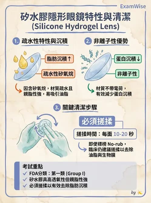 驗光師 - 隱形眼鏡護理 - AI 圖文解析預覽