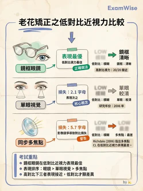 驗光師 - 老花隱形眼鏡驗配 - AI 圖文解析預覽
