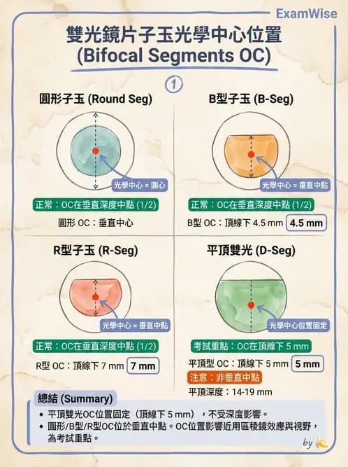 驗光師 - 雙光鏡片 - AI 圖文解析預覽