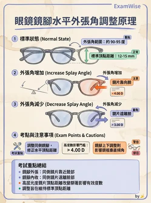 驗光師 - 鏡架配適與調整 - AI 圖文解析預覽