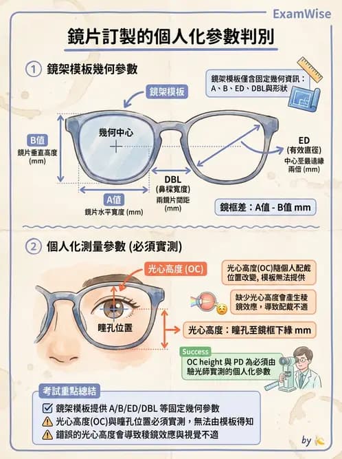 驗光師 - 鏡片度數讀取與設計 - AI 圖文解析預覽