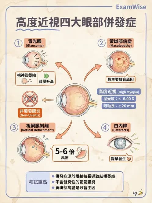 驗光師 - 近視併發症 - AI 圖文解析預覽