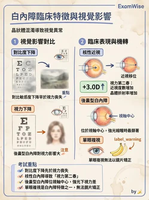 驗光師 - 水晶體疾病 - AI 圖文解析預覽