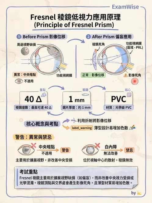 驗光師 - 低視力輔具臨床應用與選配 - AI 圖文解析預覽