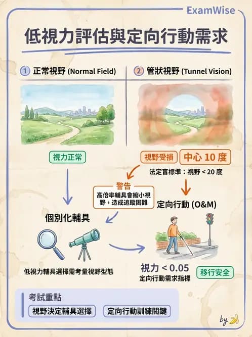 驗光師 - 視野評估與特殊族群檢查 - AI 圖文解析預覽