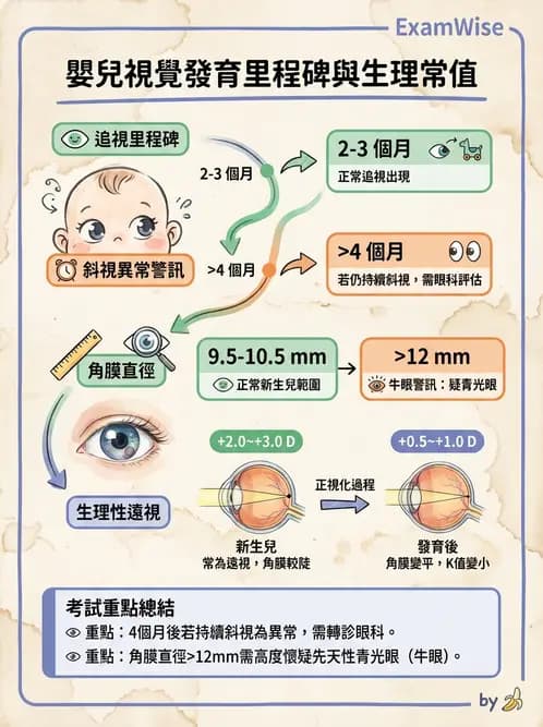 驗光師 - 眼球胚胎發育 - AI 圖文解析預覽