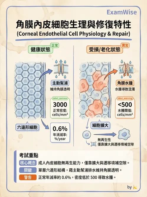 驗光師 - 眼球外層構造 - AI 圖文解析預覽
