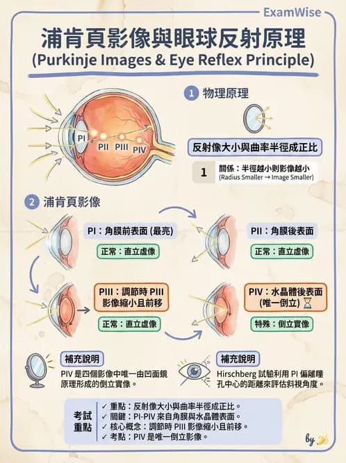 驗光師 - 眼球屈光系統基本原理 - AI 圖文解析預覽
