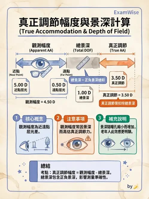 驗光師 - 景深、加入度與老花矯正 - AI 圖文解析預覽