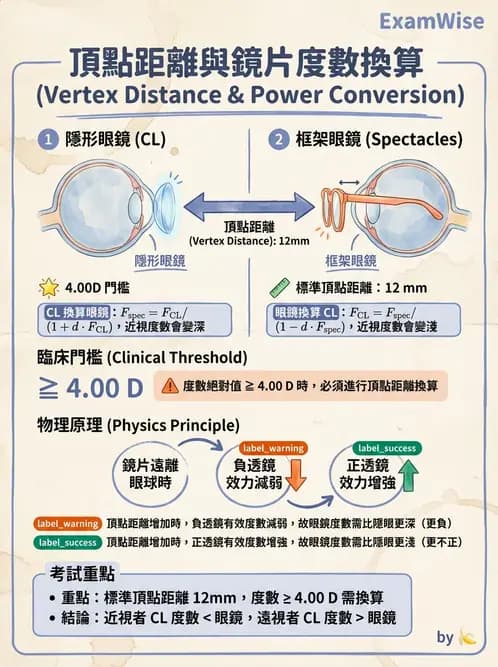 驗光師 - 屈光不正與近視遠視 - AI 圖文解析預覽