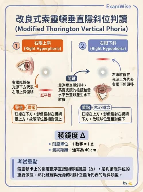 驗光師 - 隱斜位測量方法 - AI 圖文解析預覽