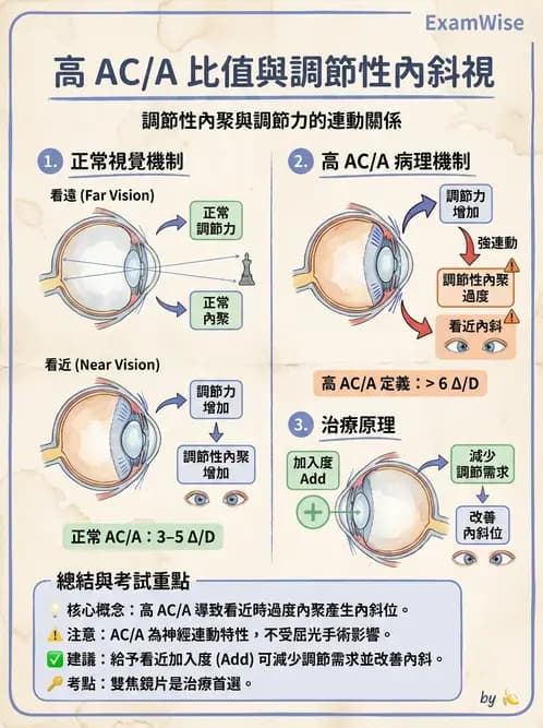 驗光師 - 調節性內聚力與聚散功能檢測 - AI 圖文解析預覽