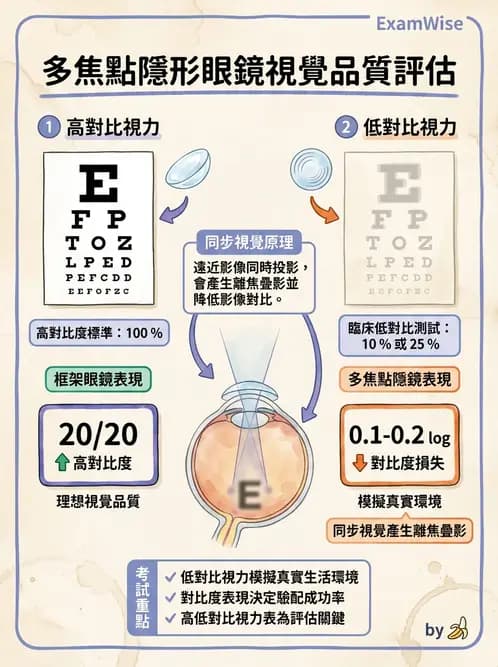 驗光師 - 老花隱形眼鏡驗配 - AI 圖文解析預覽