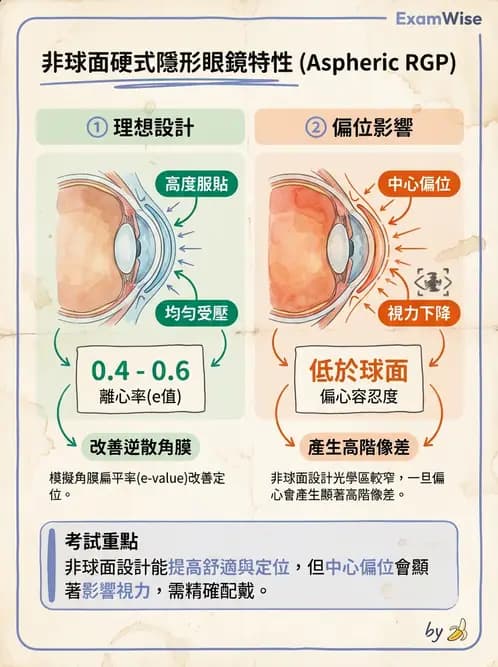 驗光師 - 硬式隱形眼鏡驗配與螢光判讀 - AI 圖文解析預覽