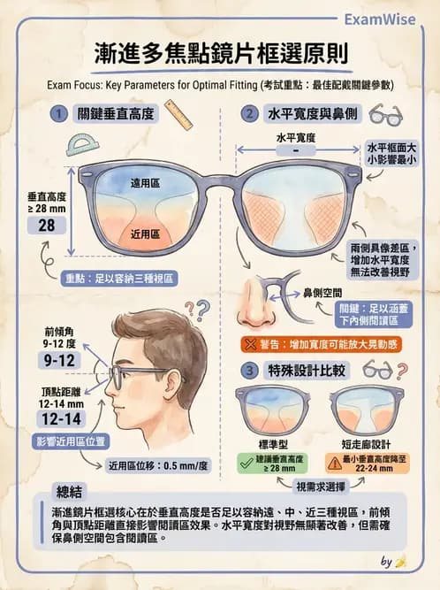 驗光師 - 漸進多焦點鏡片 - AI 圖文解析預覽